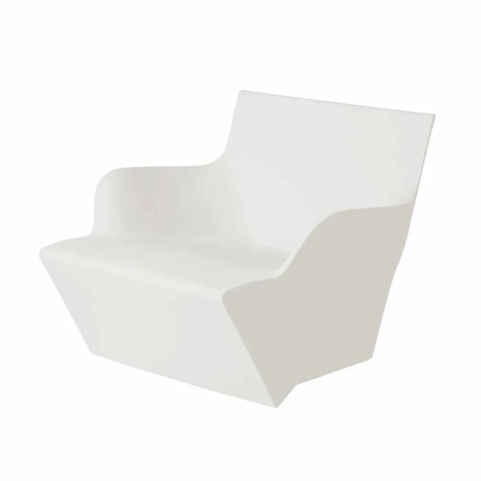 Fauteuil avec accoudoirs Slide Kami Design moderne fabriqué en Italie Viadurini