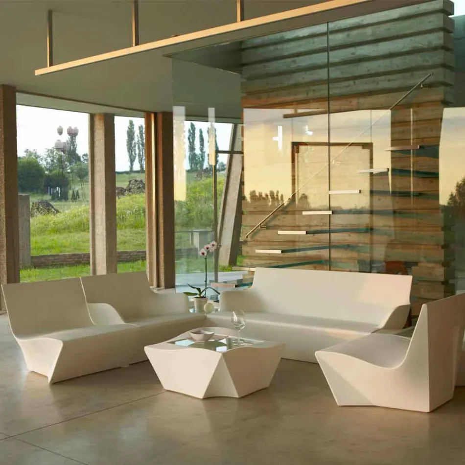 Fauteuil avec accoudoirs Slide Kami Design moderne fabriqué en Italie Viadurini