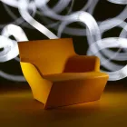 Fauteuil avec accoudoirs Slide Kami Design moderne fabriqué en Italie Viadurini