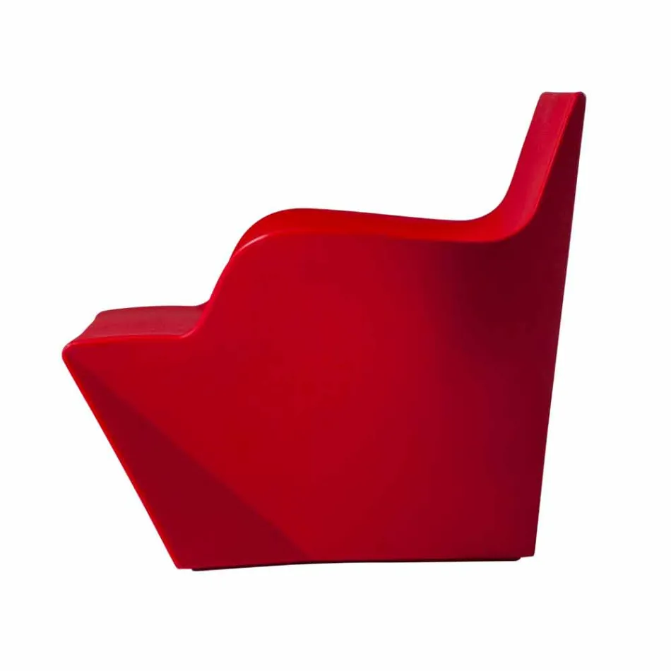 Fauteuil avec accoudoirs Slide Kami Design moderne fabriqué en Italie Viadurini