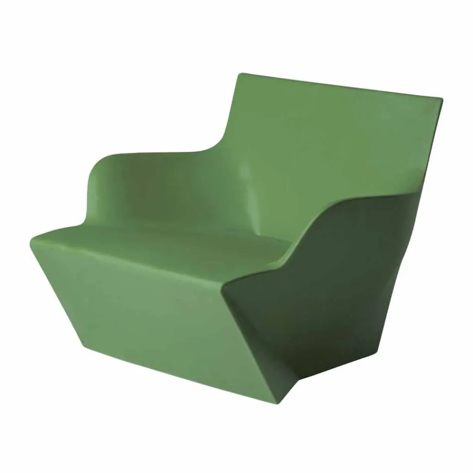 Fauteuil avec accoudoirs Slide Kami Design moderne fabriqué en Italie Viadurini