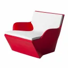 Fauteuil avec accoudoirs Slide Kami Design moderne fabriqué en Italie Viadurini