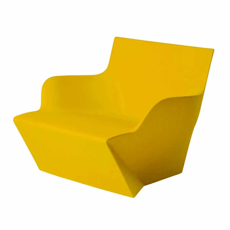 Fauteuil avec accoudoirs Slide Kami Design moderne fabriqué en Italie Viadurini