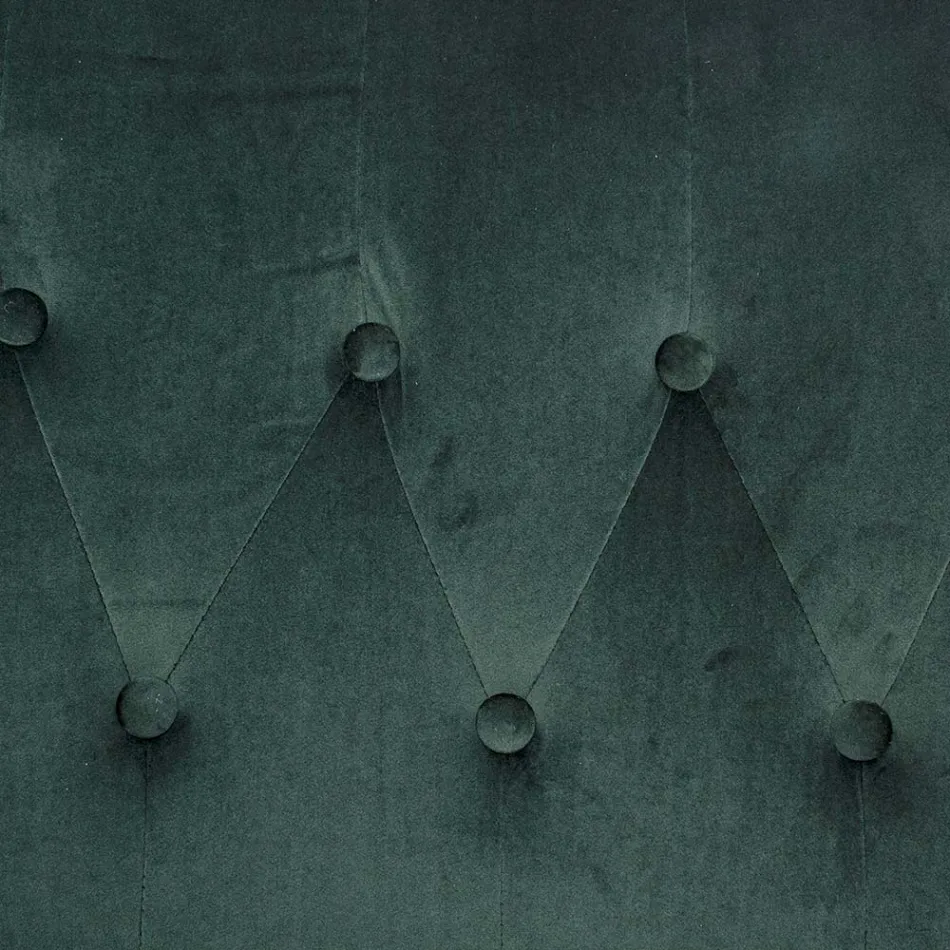 Fauteuil à Structure Réglable en Acier Chromé et Velours - Giulia Viadurini