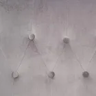 Fauteuil à Structure Réglable en Acier Chromé et Velours - Giulia Viadurini