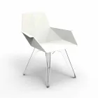 Fauteuil d'extérieur design Faz Vondom en polypropylène et polycarbonate Viadurini