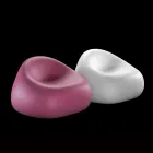 Fauteuil d'extérieur design en polyéthylène coloré fabriqué en Italie - Ervin Viadurini