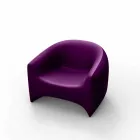 Fauteuil d'extérieur Blow Vondom en résine de polyéthylène, design Viadurini