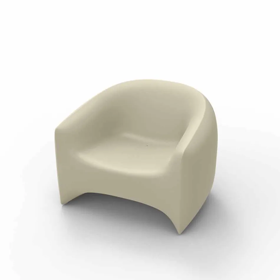 Fauteuil d'extérieur Blow Vondom en résine de polyéthylène, design Viadurini