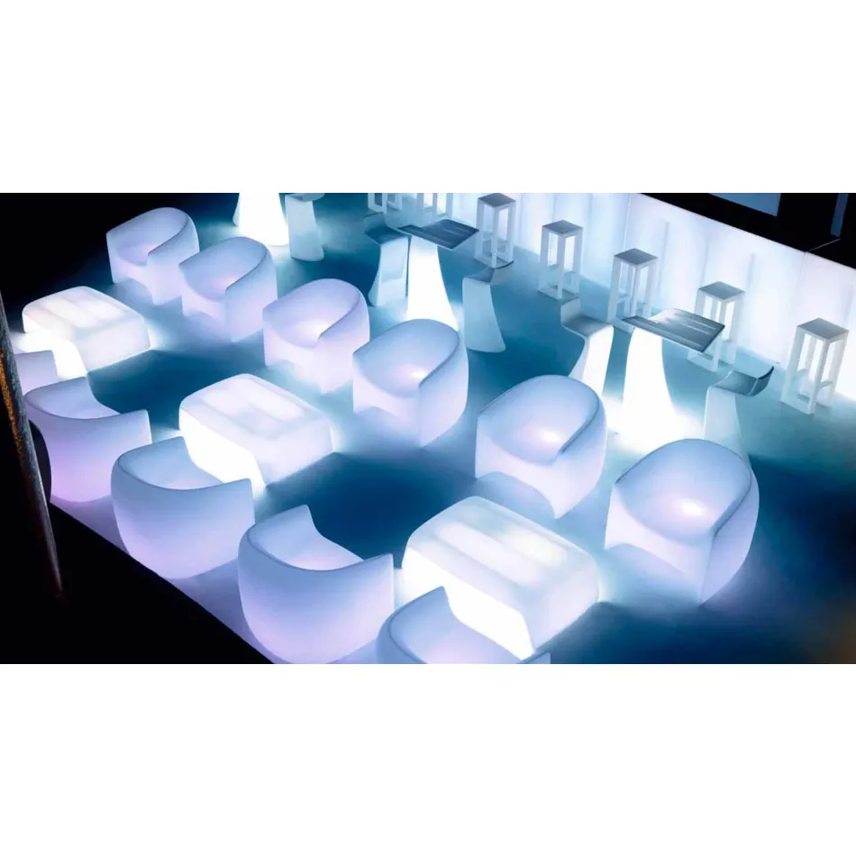 Fauteuil d'extérieur en résine polyéthylène Blow Vondom, design Viadurini