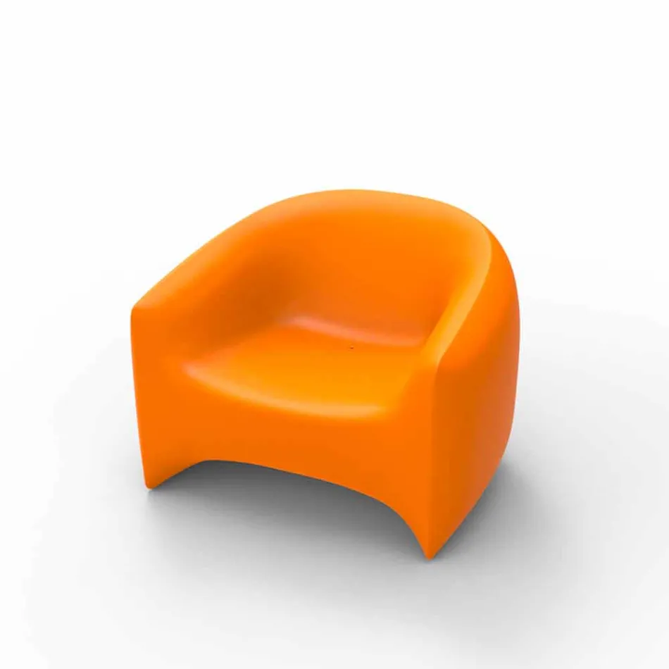 Fauteuil d'extérieur Blow Vondom en résine de polyéthylène, design Viadurini