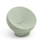 Fauteuil d'extérieur en polyéthylène disponible en plusieurs couleurs - Serviette Viadurini