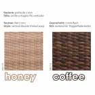 polyéthylène Fauteuil d&#39;extérieur tissé à la main design Cooper Viadurini