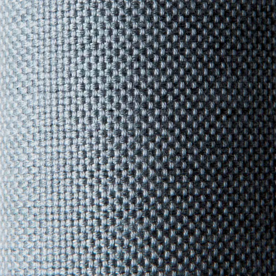 Fauteuil d'extérieur moderne en métal peint et tissu fabriqué en Italie - Olma Viadurini