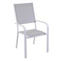 Fauteuil d'extérieur en aluminium et textilène - Solar