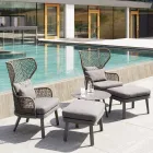 Varaschin Emma fauteuil d'extérieur au design moderne Viadurini