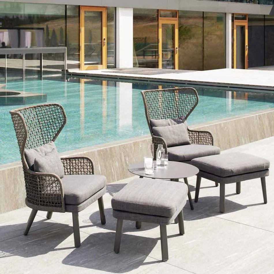 Varaschin Emma fauteuil d'extérieur au design moderne Viadurini