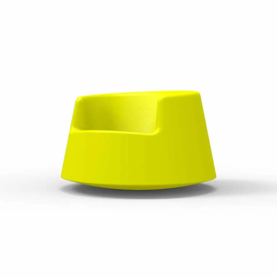 Fauteuil de jardin design contemporain Roulette Vondom en polyéthylène Viadurini