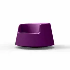 Fauteuil de jardin design contemporain Roulette Vondom en polyéthylène Viadurini