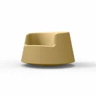 Fauteuil de jardin design contemporain Roulette Vondom en polyéthylène Viadurini