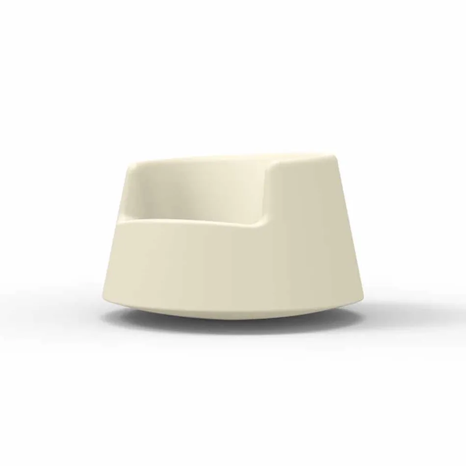 Fauteuil de jardin design contemporain Roulette Vondom en polyéthylène Viadurini