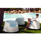 Fauteuil de jardin design contemporain Roulette Vondom en polyéthylène Viadurini