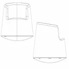 Fauteuil de jardin design contemporain Roulette Vondom en polyéthylène Viadurini