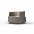 Fauteuil de jardin design contemporain Roulette Vondom en polyéthylène Viadurini