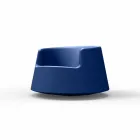 Fauteuil de jardin design contemporain Roulette Vondom en polyéthylène Viadurini