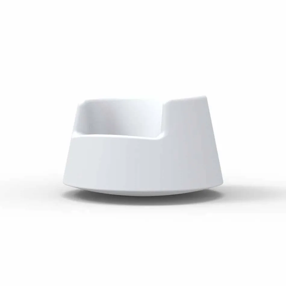 Fauteuil de jardin design contemporain Roulette Vondom en polyéthylène Viadurini