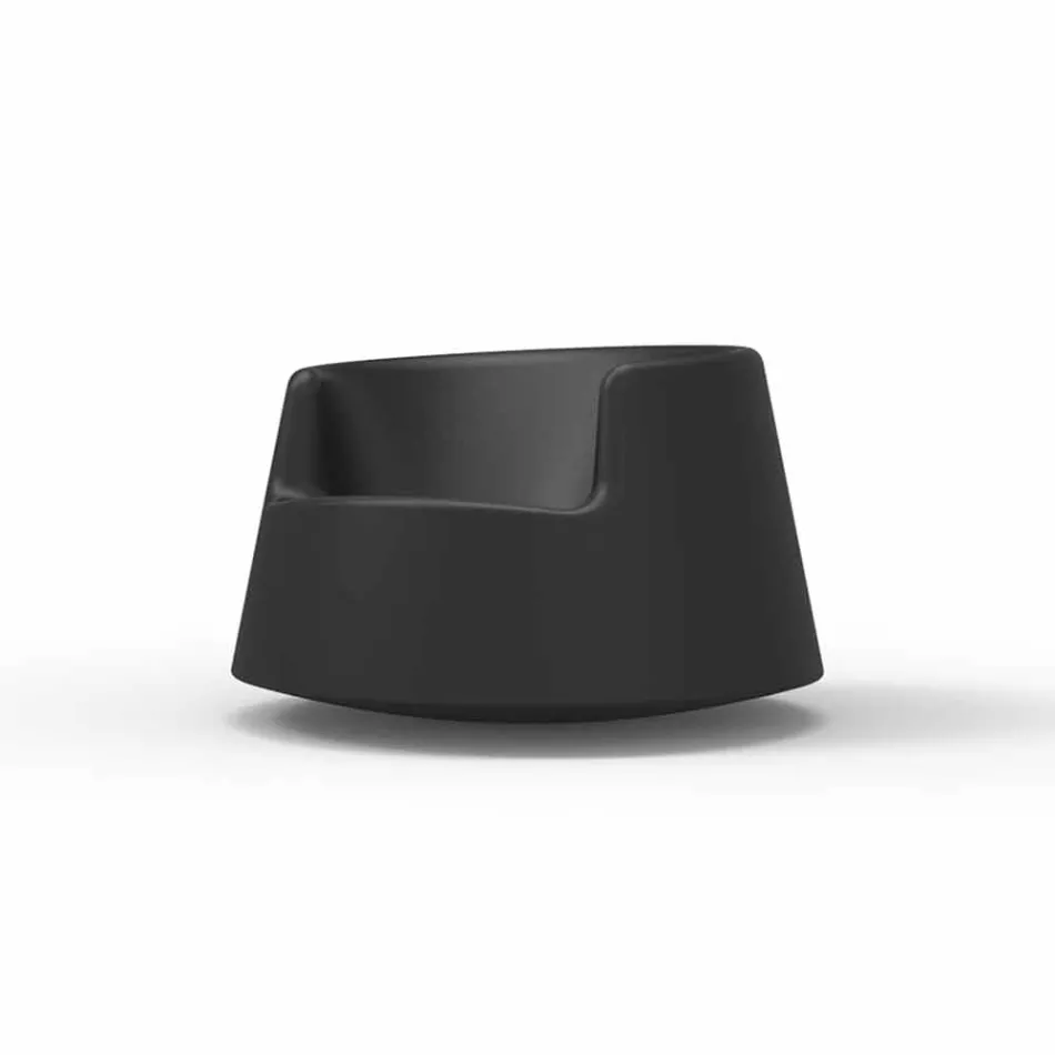 Fauteuil de jardin design contemporain Roulette Vondom en polyéthylène Viadurini