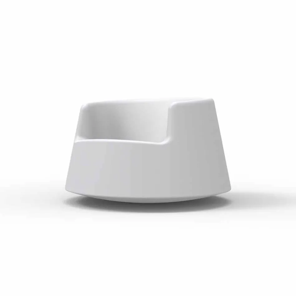 Fauteuil de jardin design contemporain Roulette Vondom en polyéthylène Viadurini