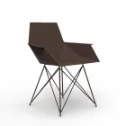 Fauteuil de jardin design Faz Vondom en polypropylène et acier inoxydable Viadurini