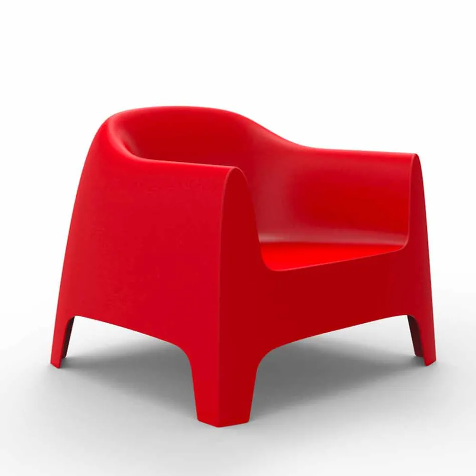 Fauteuil design Solid by Vondom en polypropylène Viadurini