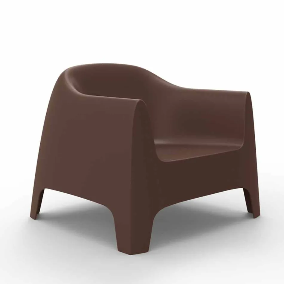 Fauteuil design Solid by Vondom en polypropylène Viadurini