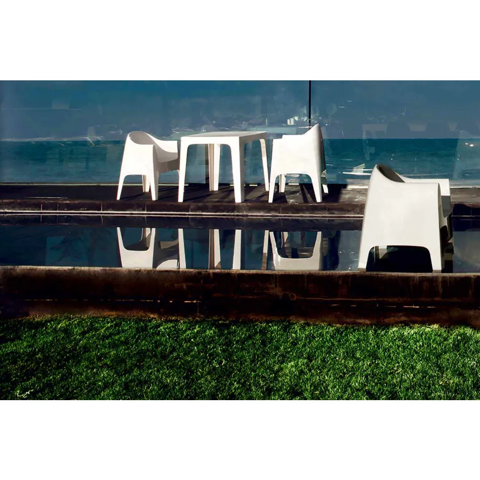 Fauteuil design Solid by Vondom en polypropylène Viadurini