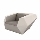 Fauteuil de jardin Faz de Vondom design moderne en polyéthylène Viadurini