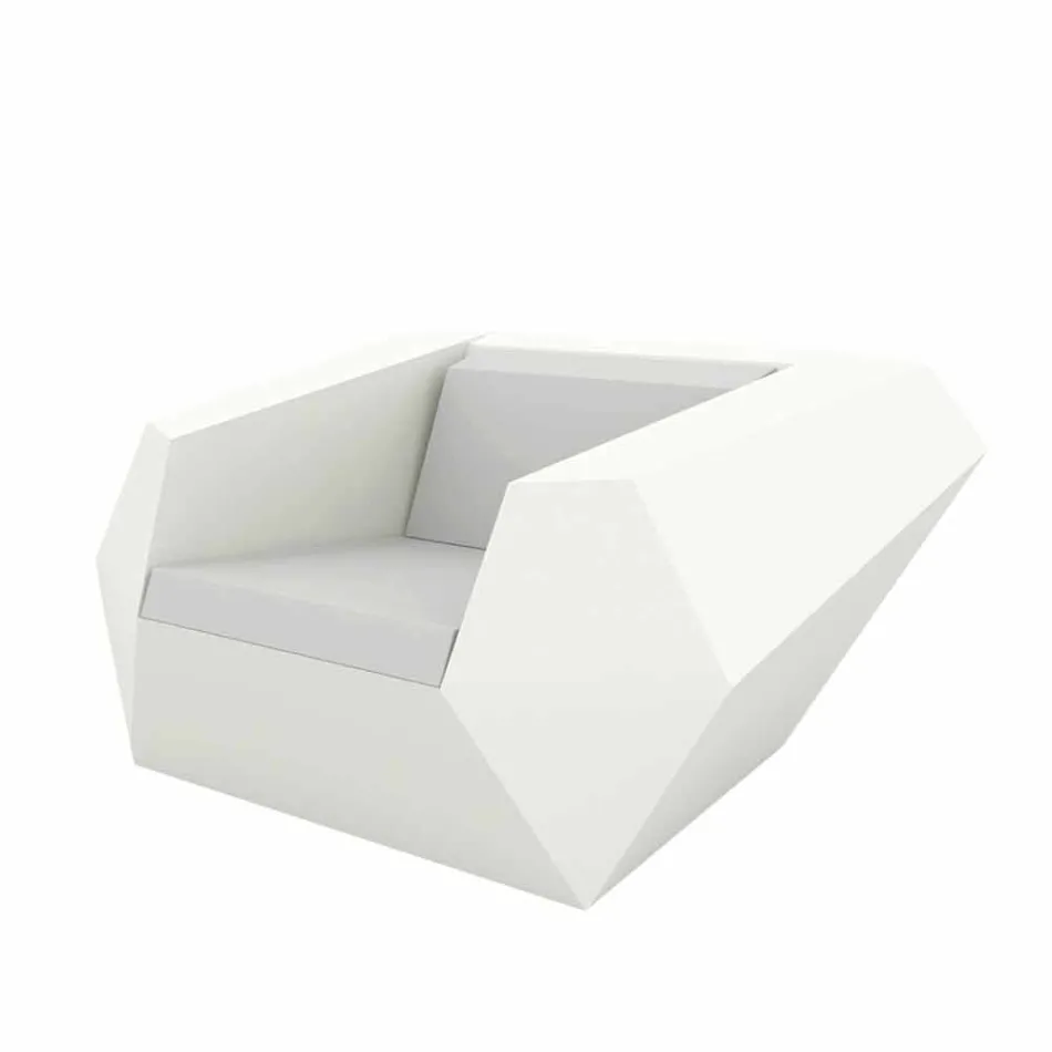 Fauteuil de jardin Faz de Vondom design moderne en polyéthylène Viadurini