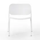 Fauteuil de jardin en métal peint Made in Italy 2 pièces - Synergy Viadurini