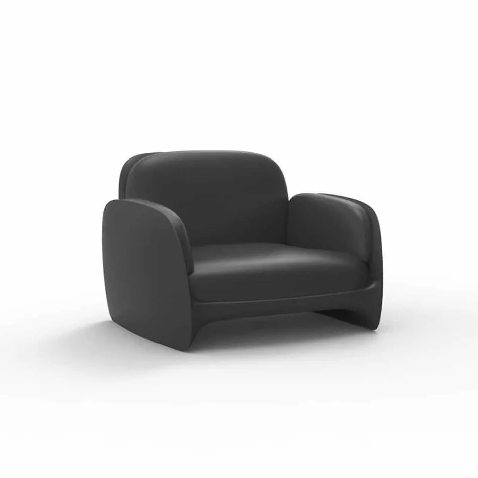 Pezzettina by Vondom fauteuil de jardin en polyéthylène, design Viadurini