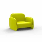 Pezzettina by Vondom fauteuil de jardin en polyéthylène, design Viadurini