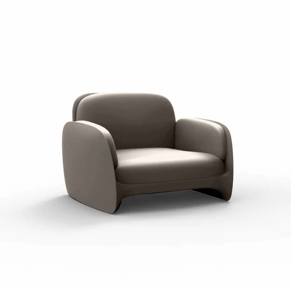 Pezzettina by Vondom fauteuil de jardin en polyéthylène, design Viadurini