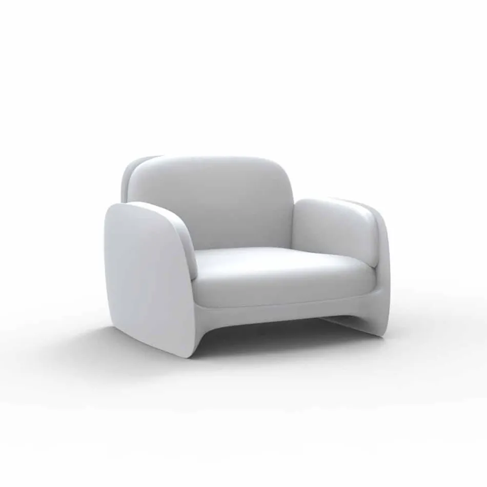 Pezzettina by Vondom fauteuil de jardin en polyéthylène, design Viadurini