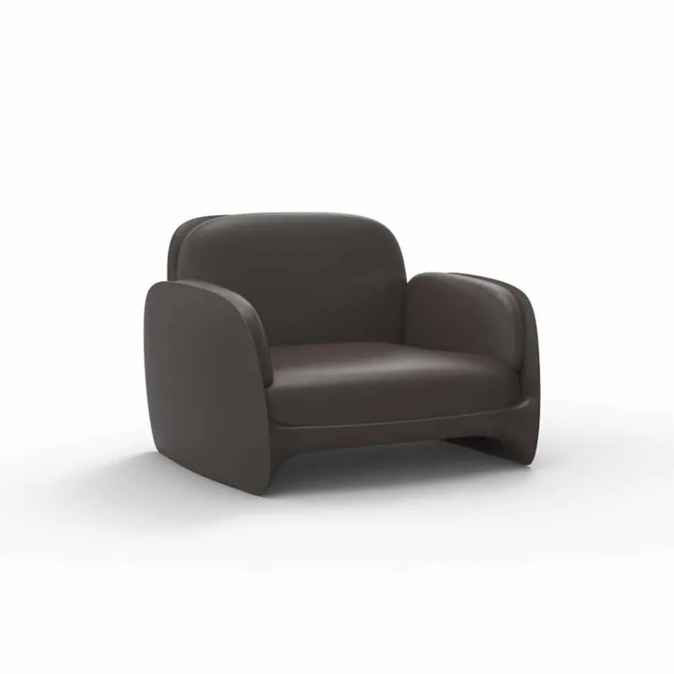 Pezzettina by Vondom fauteuil de jardin en polyéthylène, design Viadurini