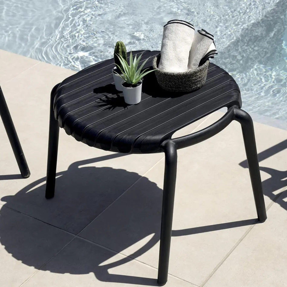 Chaise de jardin en polypropylène renforcé de fibres de verre - Mavren Viadurini