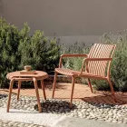 Chaise de jardin en polypropylène renforcé de fibres de verre - Mavren Viadurini