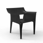Fauteuil de jardin Pedrera Vondom en polypropylène et fibre de verre Viadurini