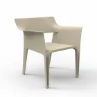 Fauteuil de jardin Pedrera Vondom en polypropylène et fibre de verre Viadurini