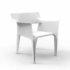 Fauteuil de jardin Pedrera Vondom en polypropylène et fibre de verre Viadurini