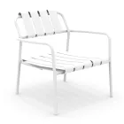 Fauteuil de jardin entièrement en aluminium - Resplendissant Viadurini